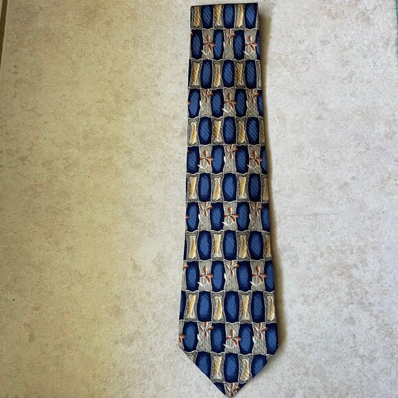 Robert Talbott Omaggio 100% Silk Hand Sewn In Italy Tie - Picture 2 of 10